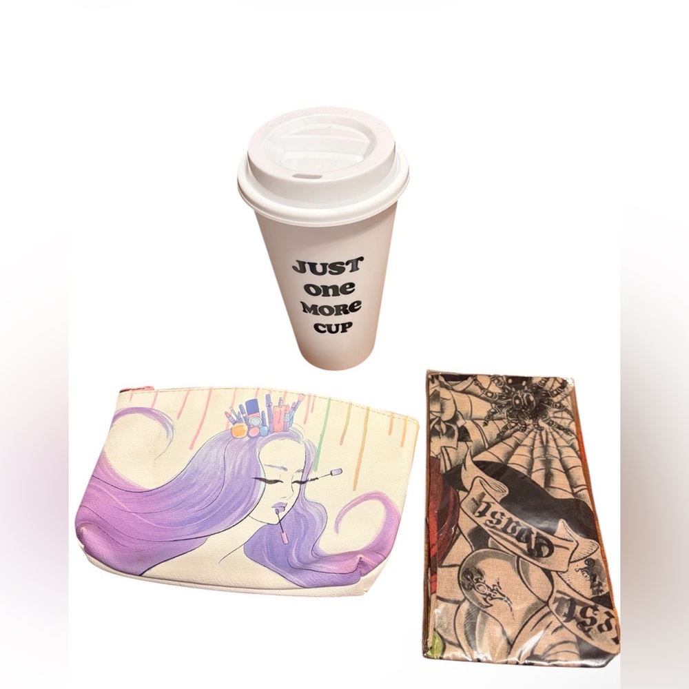 White Travel Mug Bundle